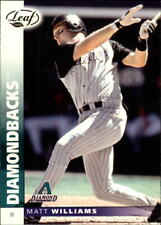 2002 Leaf Arizona Diamondbacks Baseball Card #6 Matt Williams
