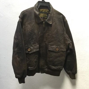 Vintage Bayleaf Co Flight Garments Leather Jacket - Picture 1 of 6