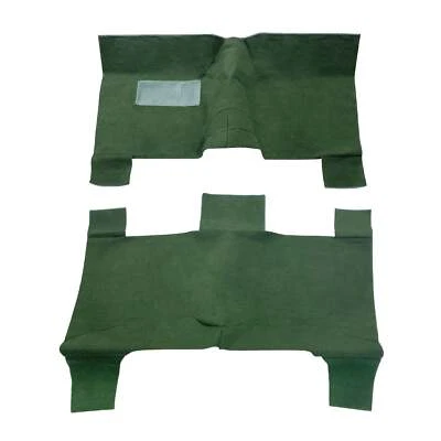 Kit de alfombras delanteras y traseras Chrysler New Yorker 1965-1978 2 puertas negro gris tostado Foto 1 de 4