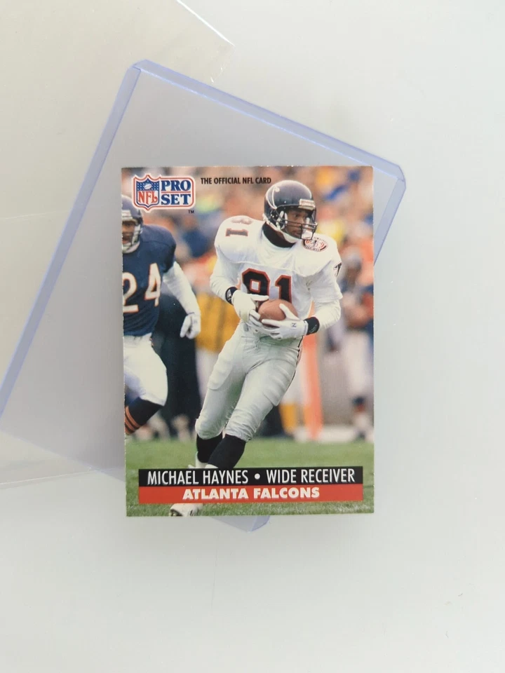 1991 Pro Set Michael Haynes Atlanta Falcons #95 - Image 1 of 2