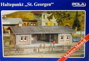 Pola H0 / HO 661 "Haltepunkt St.Georgen" Bausatz Rarität UNGEBAUT & OVP - Bild 1 von 1