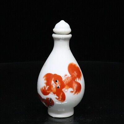 Chinease Porcelain Handmade Exquisite Snuff Bottles 91043 • 0.01$