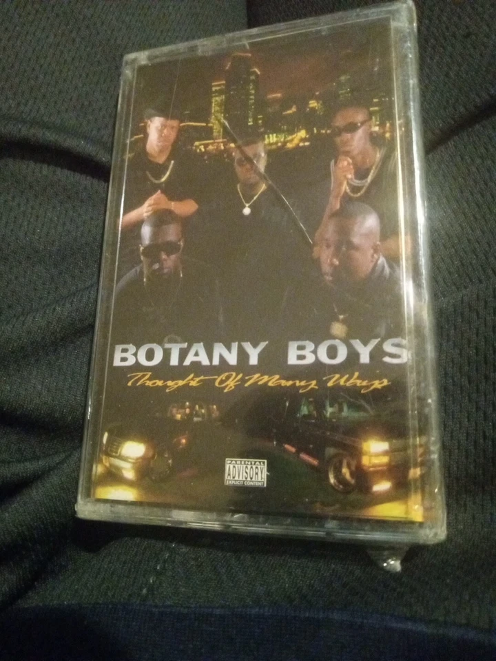 BOTANY BOYS-THOUGHT OF MANY WAYS, CASSETTE TEXAS GANGSTA RAP FUNK '96 **SEALED** - Image 1 of 4