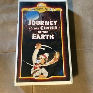 Journey to the Center of the Earth Cartoon (VHS, 1998) Adventure Clamshell - Picture 1 of 5