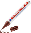 Marqueur permanent marron 3000 - étanche, anti-taches - 1 stylo