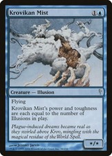 4x Krovikan Mist x4 MTG Coldsnap LP