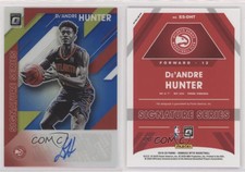 2019-20 Donruss Optic Signature Series Blue /25 De'Andre Hunter Rookie Auto RC