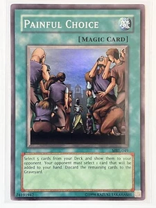 Schmerzhafte Wahl MRL-049 Holo Yugioh Rare Karte NM/Mint - Bild 1 von 2