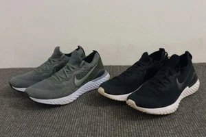 🔶️2x NIKE EPIC REACT FLYKNIT 2 US 13 SNEAKER BQ8928-002 BQ8928-301 RUNNER JOG - Picture 1 of 12
