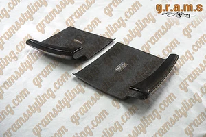 Universal Varis Style CARBON FIBRE Side Diffusers / Extensions / Add-Ons v8 - Picture 1 of 10