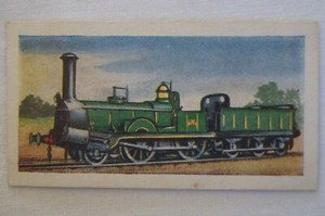 British Locomotives Vintage 1961 Mills Collector Card - Crewe Goods Locomotive
