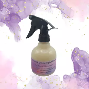 Sea Moss & Flaxseed Gel Leave In Conditioner For 1A-4C Hair Types, Hydrates - Picture 1 of 6