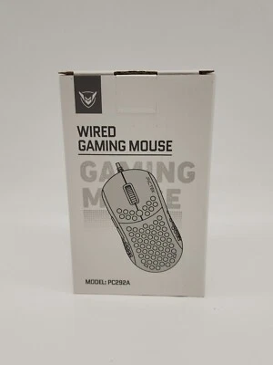PICTEK PC292 Wired Gaming Mouse Black - Honeycomb New With Box  - Image 1 of 4