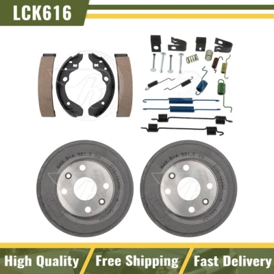 Комплект крепежных пружин для задних тормозных барабанов и тормозных колодок подходит для Mazda Protege 1993-1998 годов выпуска - Изображение 1 из 4