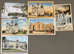 # T5447 MINNEAPOLIS, MN. LOTTO CARTOLINE, 6 DIF. CARDS - Foto 1 di 2