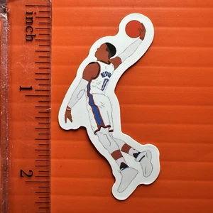 Pegatina de baloncesto Russell Westbrook Dunk OklahomaCity Thunder NBA - Imagen 1 de 1