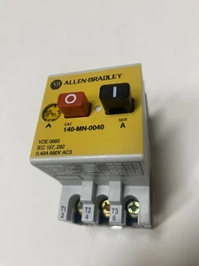 Allen Bradley 140-MN-0040 0.25-0.4A Series A Manual Motor Starter - Picture 1 of 4