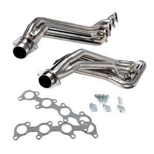 New Fit 2011-2016 Ford Mustang Gt 5.0/302 V8 Stainless Steel Manifold Headers QE - Picture 1 of 8