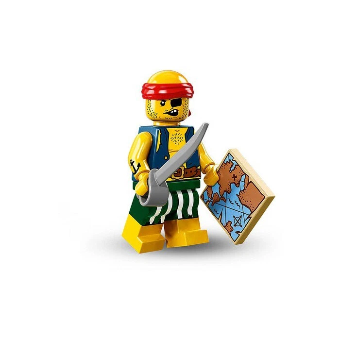 LEGO Series 16 Collectible Minifigures 71013 - Scallywag Pirate (SEALED) - Image 1 of 2