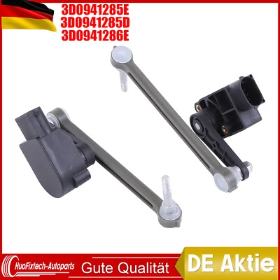 2x Sensor de nivel sensor de altura delantero izquierdo derecho para VW Phaeton 3D 2002-2016 - Imagen 1 de 4