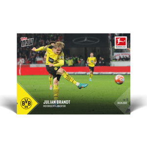 Topps Now Bundesliga 2021-22 - Card 176 - Julian Brandt - Borussia Dortmund