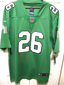  NFL Phila Eagles Saquon Barkley Kelly Green Trikot Gr. XL Nike NEU mit Etikett - Bild 1 von 12