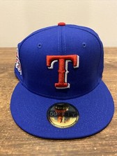 New Era Texas Rangers GAME 59Fifty Fitted Hat MLB Cap 1995 All Star Game Patch