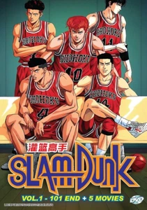 DVD SLAM DUNK Vol.1-101 END+5 Movies English Subtitle All Region FREESHIP - Picture 1 of 5