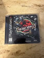 The Lost World Jurassic Park PS1 Sony Playstation 1 With Manual