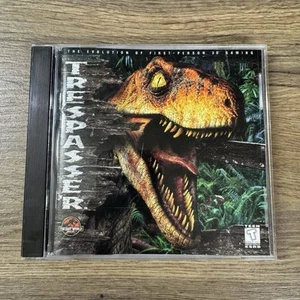 Jurassic Park: Trespasser (PC CD Rom Game, 1998) Disc + Manual - No Big Box - Picture 1 of 8