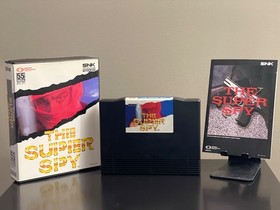 The Super Spy (Neo Geo AES, 1990) &bull; CIB Box Manual Cartridge Authentic Preowned