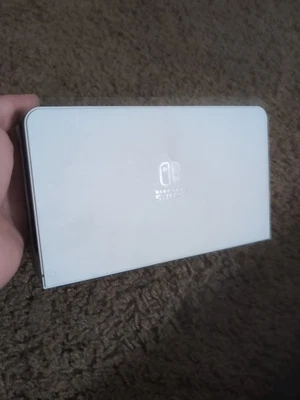 Nintendo Switch WHITE OLED Dock DOCK ONLY - Image 1 of 4