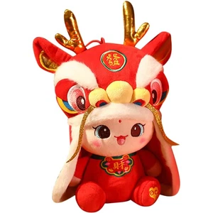 Stuffed Dragon Plush Dragon Doll Cartoon Doll Dragon Modeling Doll Decoration - Picture 1 of 12