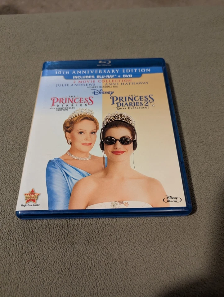 The Princess Diaries: 10th Anniversary Edition 2-Movie Collection Blu-ray + DVD - Image 1 of 4