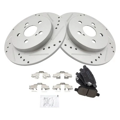 TRQ BKA18558 Brake Kit For Toyota Corolla 2009-2016 Rear 19184919 Foto 1 de 4