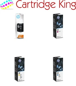 Pakiet inteligentnych zbiorników HP 31 / 32XL - czarny, błękitny, purpurowy, żółty - Zdjęcie 1 z 6
