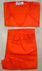 zweiteilige Original US Gefangenenuniform Größe M in Orange