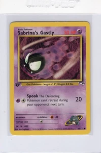 Sabrina's Gastly - (1ª Edición) Gym Heroes (G1) 93/132 2000 Wizards - Imagen 1 de 2