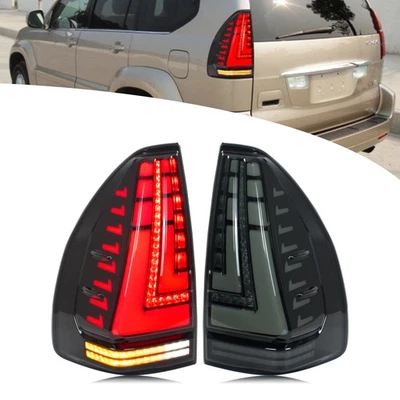 Luces traseras LED para Lexus GX470 2003-2009 conjunto de luces traseras de señal dinámica Foto 1 de 4