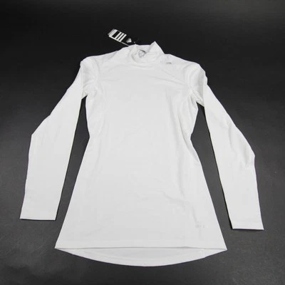 adidas Techfit Compression Top Women's White Used - Image 1 of 4