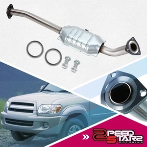 Repuesto de tubería convertidora catalítica derecha de acero para Toyota Sequoia 4,7 L 05-07 - Imagen 1 de 11