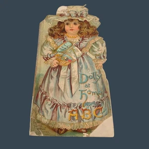 Dolly zu Hause ABC antikes Raphael Tuck Kinderbuch - Bild 1 von 10