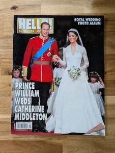 Hello Canada May 2011 Magazine Kate Middleton Prince William Royal Wedding - Picture 1 of 6