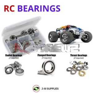 RCScrewZ Rubber Shielded Bearing Kit tra011r for Traxxas Sport Maxx RTR MT | KIT - Picture 1 of 16