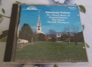 AMERICAN VOICES: THE CHORAL MUSIC OF HOWARD HANSON, ROY HARRIS, RANDALL THOMPSON - Imagen 1 de 3