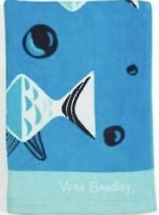 Vera Bradley Cotton Beach Towel 33" x 66" oceanfront  poolside  R$45 - Image 1 of 3