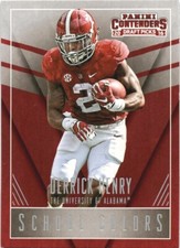 2016 Panini Contenders Draft Picks #8 Derrick Henry School Colors Great!