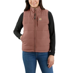 Carhartt Women's Montana Relaxed Fit Insulated Nutmeg Vest Reversible 2XL (20) - Picture 1 of 2