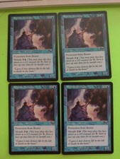 Riptide Biologist x 4 Onslaught Wizard Magic The Gathering