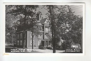 Phelps Real Photo Postcard Mesur-Matic Block Warner NH - Picture 1 of 1